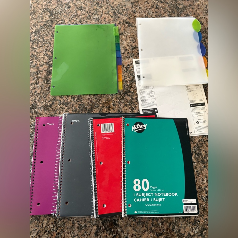 BACK TO SCHOOL SUPPLIES BUNDLE